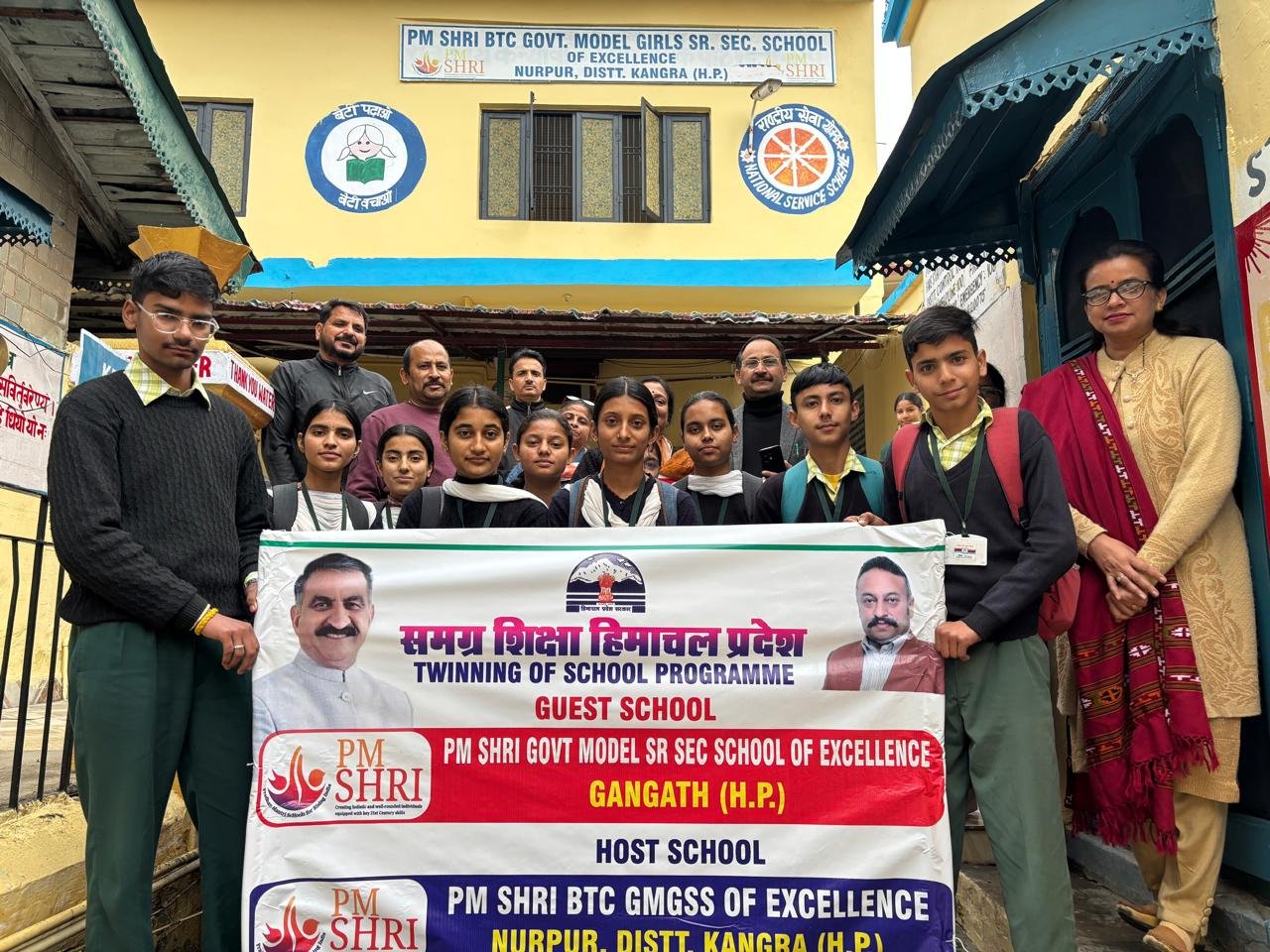 Students enjoying a memorable school day
