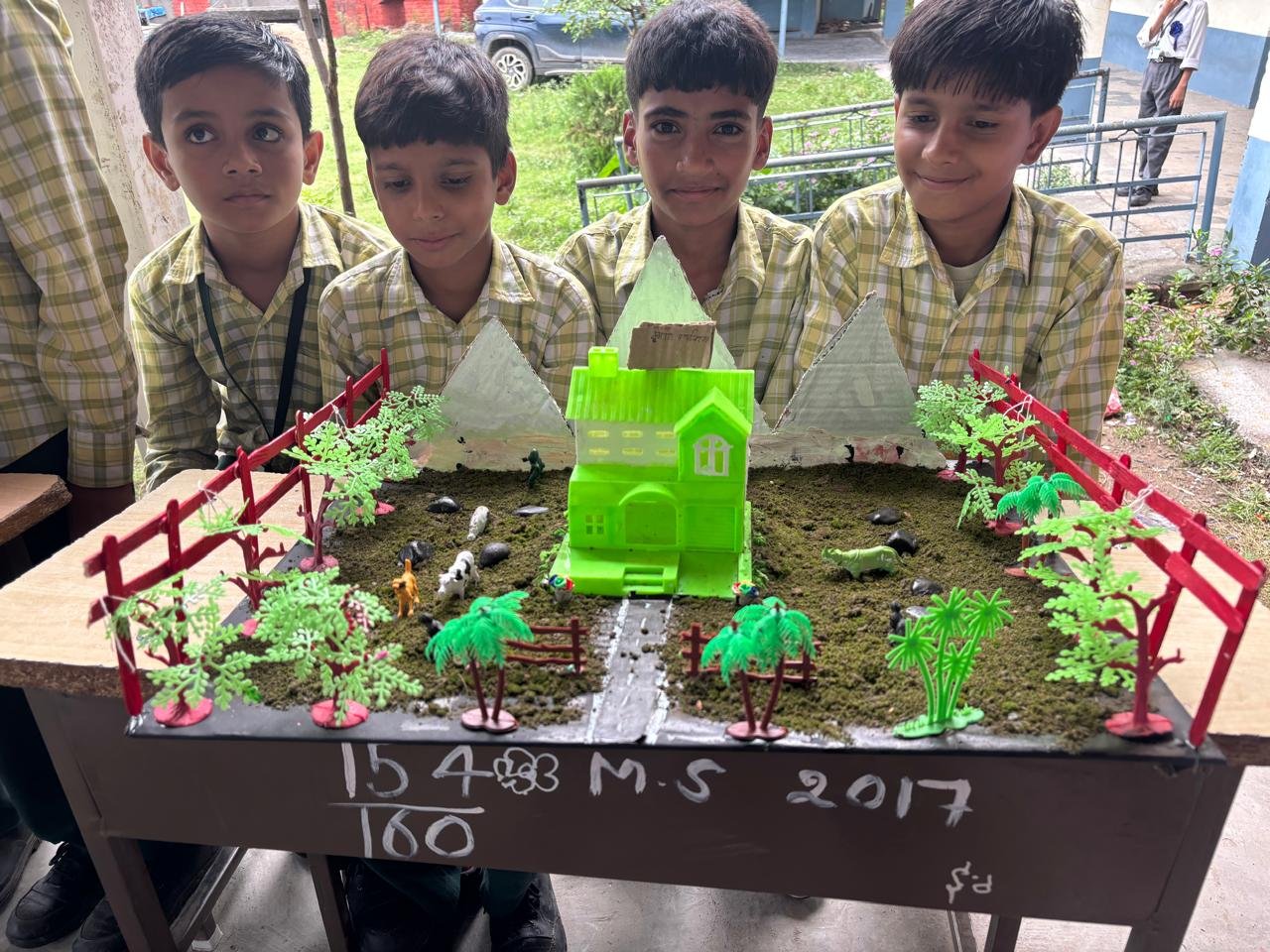 Students involved in environmental protection