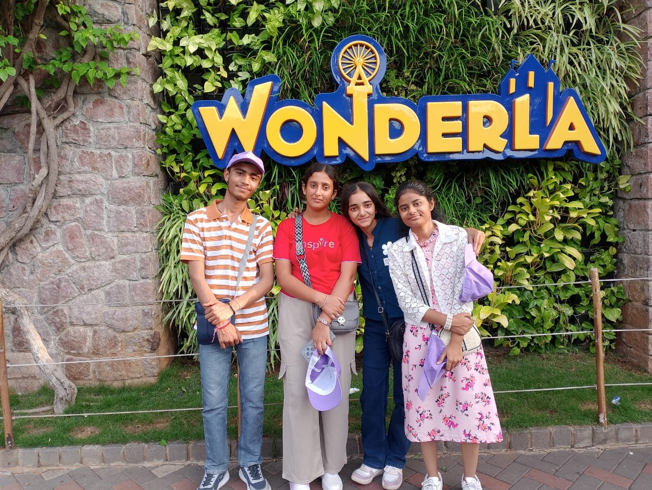 Students enjoying educational exposure during Topper's Tour