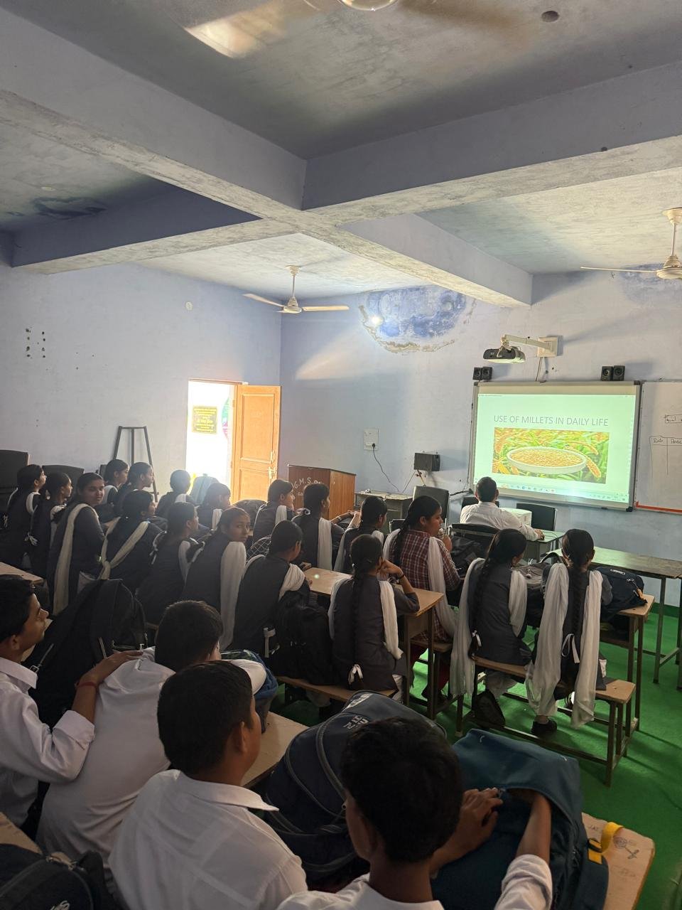 Students learning together